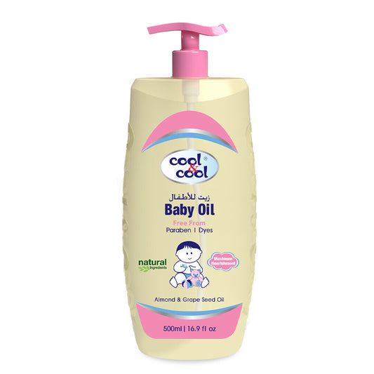 Cool & Cool Baby Oil 500ml