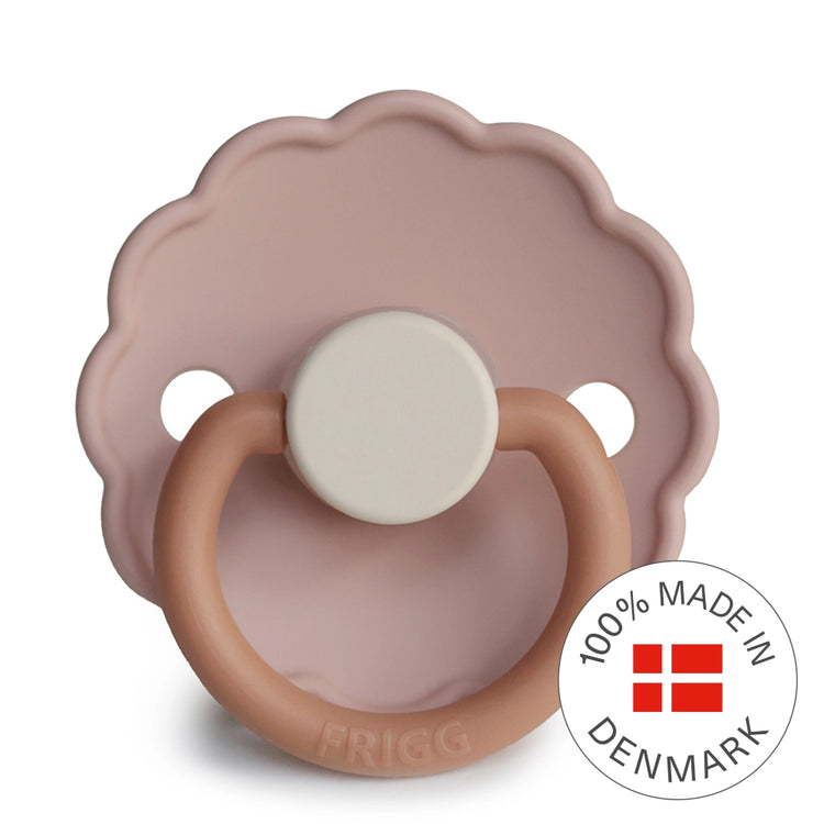 Frigg Daisy Silicone Baby Pacifier 6M-18M, 1Pack, Biscuit - Size 2 - Laadlee