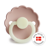 Frigg Daisy Silicone Baby Pacifier 6M-18M, 1Pack, Blush Night - Size 2 - Laadlee