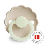 Frigg Daisy Silicone Baby Pacifier 6M-18M, 1Pack, Cream Night - Size 2 - Laadlee