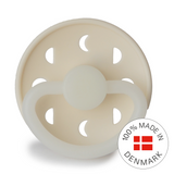 Frigg Moon Phase Silicone Baby Pacifier 0-6M, 1Pack, Cream Night - Size 1 - Laadlee