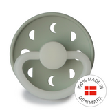 Frigg Moon Phase Silicone Baby Pacifier 0-6M, 1Pack, Sage Night - Size 1 - Laadlee