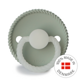 Frigg Rope Silicone Baby Pacifier 6M-18M, 1Pack, Sage Night - Size 2 - Laadlee