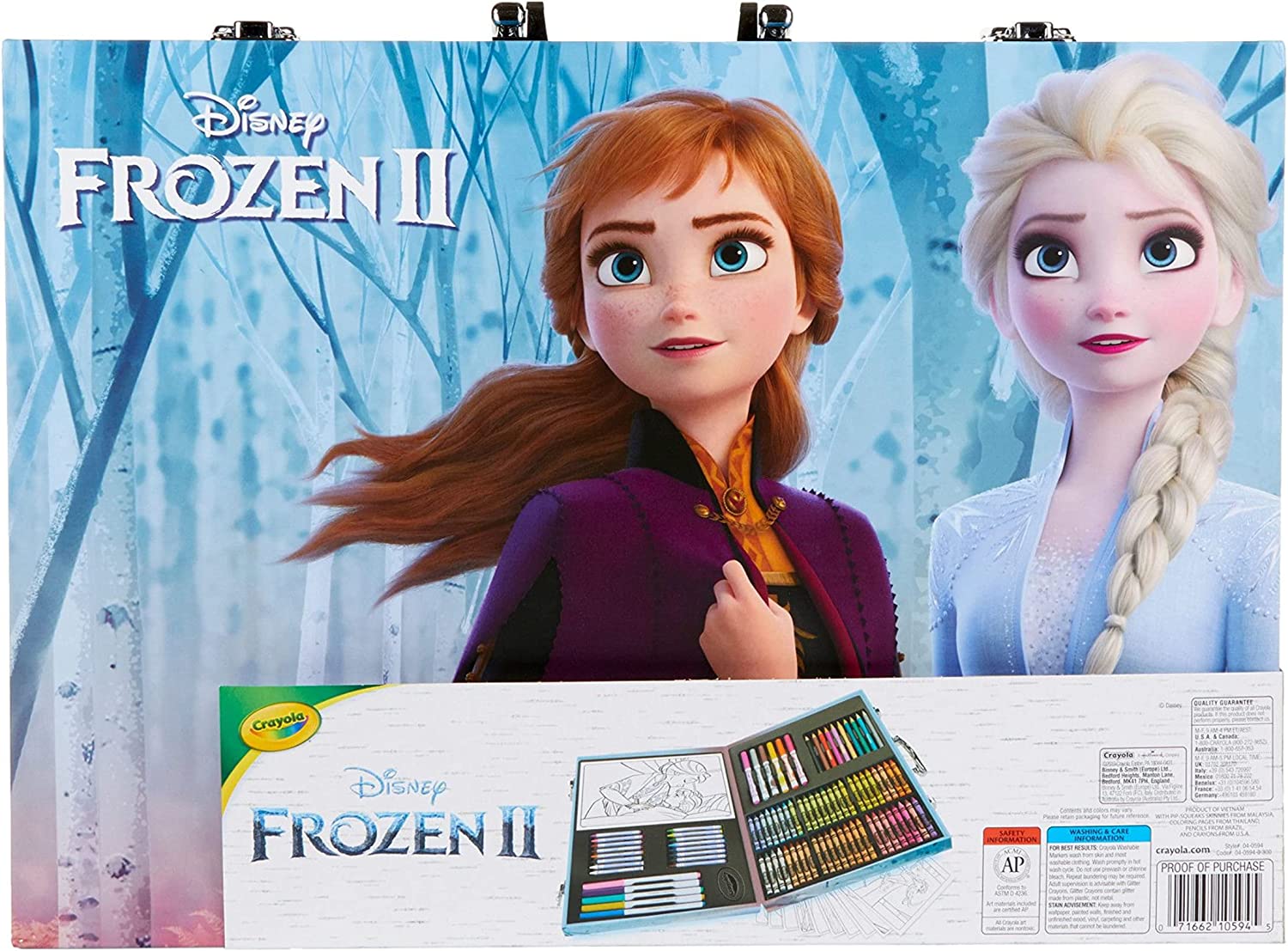 Crayola Inspirational Art Case Disney Frozen 2 - Pack of 100 - Laadlee