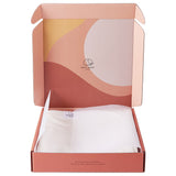 Anvi Baby Bamboo Onesie Dress New Born Gift Set- Girls  - White