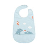 Done By Deer Bib W/Velcro Playground  - Blue