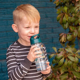 Stephen Joseph Construction Sip and Snack Bottle 350ml