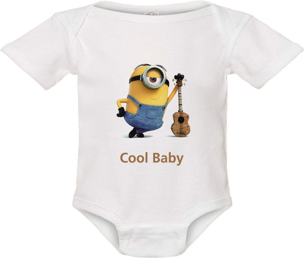 Pikkaboo Baby Bodysuit Onesie -Minions