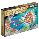 Geomag Glitter Magnetic Panels Construction Set - 68Pcs