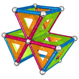 Geomag Glitter Magnetic Panels Construction Set - 68Pcs