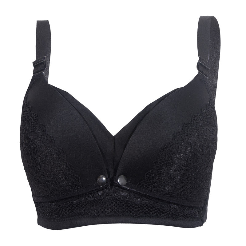 Okus Full Cup Maternity & Nursing Bra - Black - Laadlee