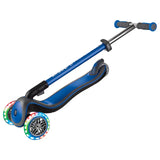 Globber Elite Deluxe Lights Scooter - Navy Blue