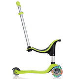 Globber Go Up Sporty Lights Scooter - Lime Green