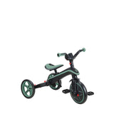 Globber 4 In 1  Foldable Explorer Trike Tricycle - Olive