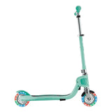 Globber Flow Foldable Junior Lights Scooter - Mint