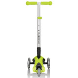 Globber Primo Foldable Lights Scooter - Lime Green