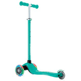 Globber Primo Plus Lights - Emerald Green & Mint