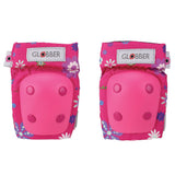 Globber Toddler Pads - Deep Pink & Flowers