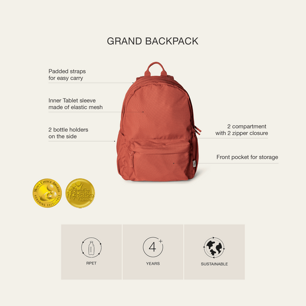 Citron Grand Backpack - Cool Kid