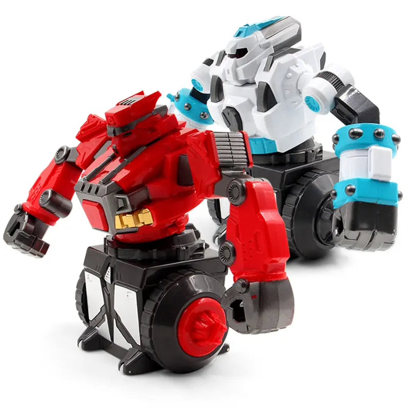 Crazon Rotate Fighting Robot (Two Pack) - Blue/ Red - Laadlee