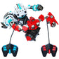 Crazon Rotate Fighting Robot (Two Pack) - Blue/ Red