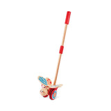 Hape Rainbow Butterfly Push And Pull Toy