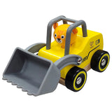 Hape Wild Rider Vehicle Bulldozer Toy Car - Yellow