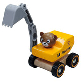 Hape Wild Rider Vehicle Digger Toy Car - Yellow