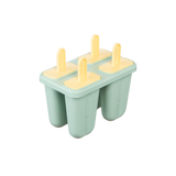 nochi Kari DIY Ice Cream and Ice Pops Mold With 4 slot  - Tea Green Matcha