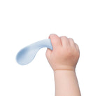 Inochi Amori 2pc Training Spoons Set - Milky Orange & Light Blue