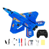 Stem 2.4G Remote Control Fighter Jet - Blue