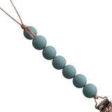 Mushie Pacifier Clips Halo Cadet Blue - Laadlee