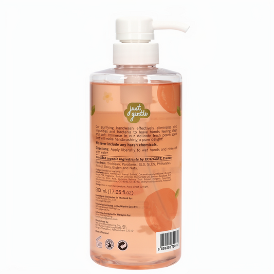 Just Gentle Purifying  Hand Wash - Fresh Peach - 500ml