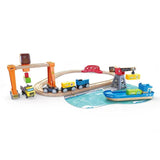 Hape Lift & Load Harbor Set
