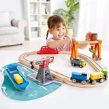 Hape Lift & Load Harbor Set
