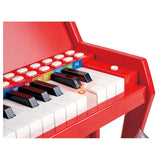 Hape 25-Key Electric Musical Piano With Lights - Red