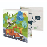 Hape 4-In-1 Rescue Vehicles Puzzle With Cotton Bag