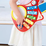 Hape Wooden 6-in-1 Guitar Shaped Music Maker Toy