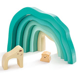 Hape Arctic Polar Bear Stacking Blocks