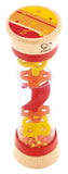 Hape Beaded Raindrops Rainmaker Shake & Rattle Activity Toy - Red