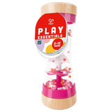 Hape Beaded Raindrops Rainmaker Shake & Rattle Activity Toy - Pink