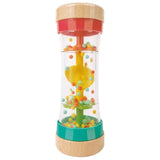 Hape Beaded Raindrops Rainmaker Shake & Rattle Activity Toy - Rainbow