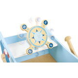 Hape Captain'S Rocking Boat Ride On Toy