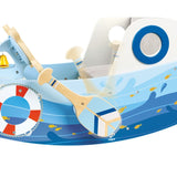 Hape Captain'S Rocking Boat Ride On Toy