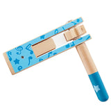 Hape Wooden Cheer-along Noisemakers - Blue