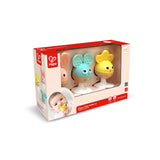 Hape Cheery Critter Teether Rattle Trio With Suction Cup - 3Pcs