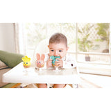 Hape Cheery Critter Teether Rattle Trio With Suction Cup - 3Pcs