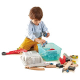 Hape City Train Bucket Set- 48Pcs