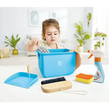 Hape Clean Up Bucket Set Cleaning Playset - 7 Pcs