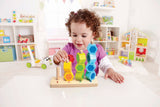 Hape Counting Wooden Stacking Block Building Puzzle